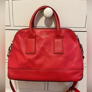 Kate Spade Satchel red/orange handbag